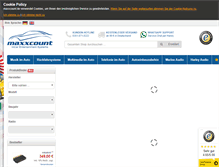 Tablet Screenshot of maxxcount.de